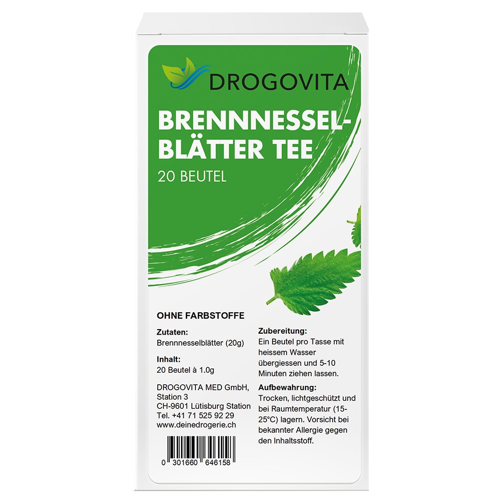 DROGOVITA tisane d'ortie sach 20 pce