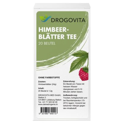 DROGOVITA tisane feuilles framboisier sach 20 pce