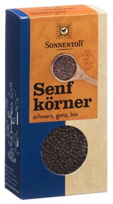 SONNENTOR graines de moutarde noires enti BIO 80 g