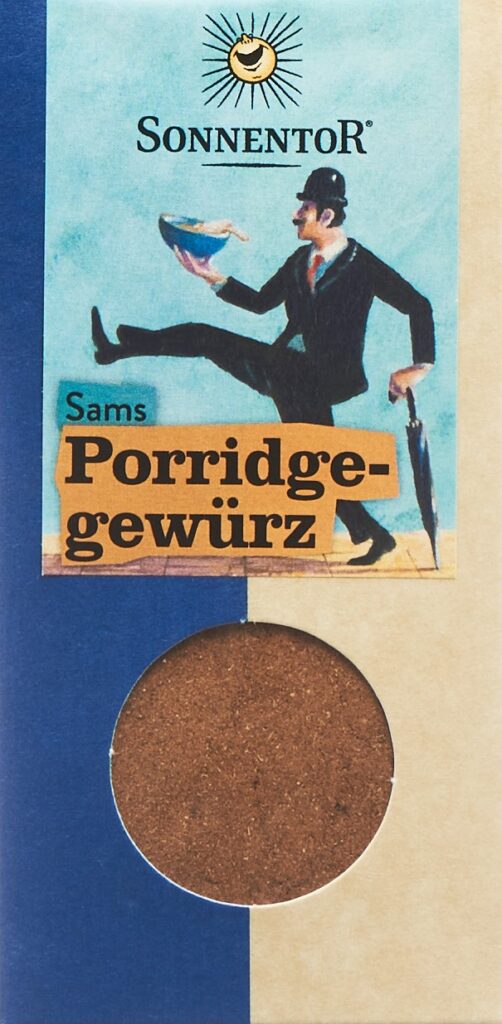 SONNENTOR Sams Porridge Gewürz BIO sach 70 g