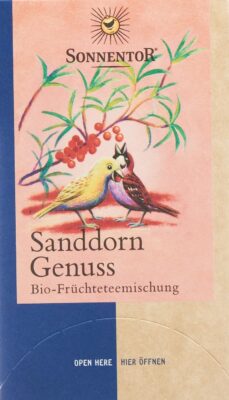 SONNENTOR Sanddorn Genuss Tee BIO sach 18 pce