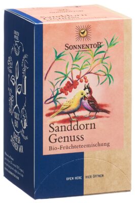 SONNENTOR Sanddorn Genuss Tee BIO sach 18 pce