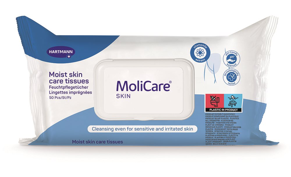 MOLICARE Skin lingettes humides 50 pce