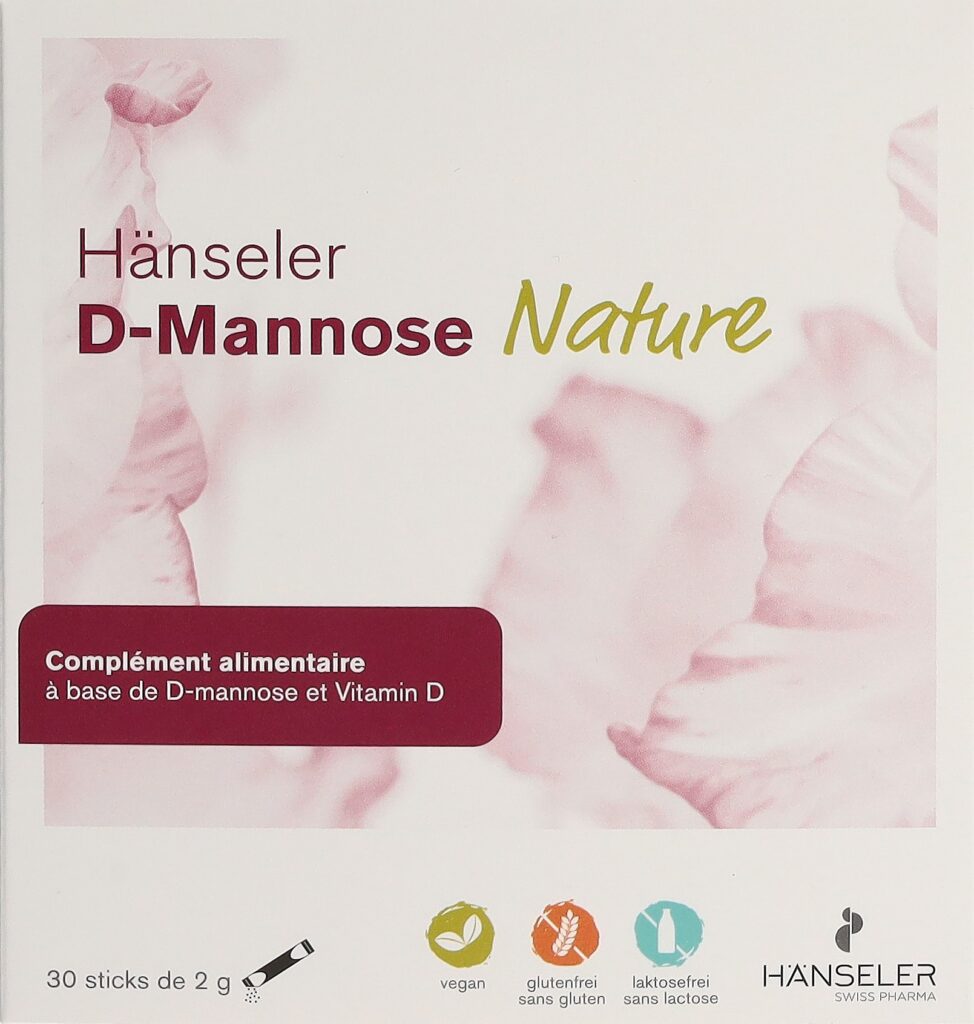HÄNSELER D-Mannose Nature 30 stick 2 g