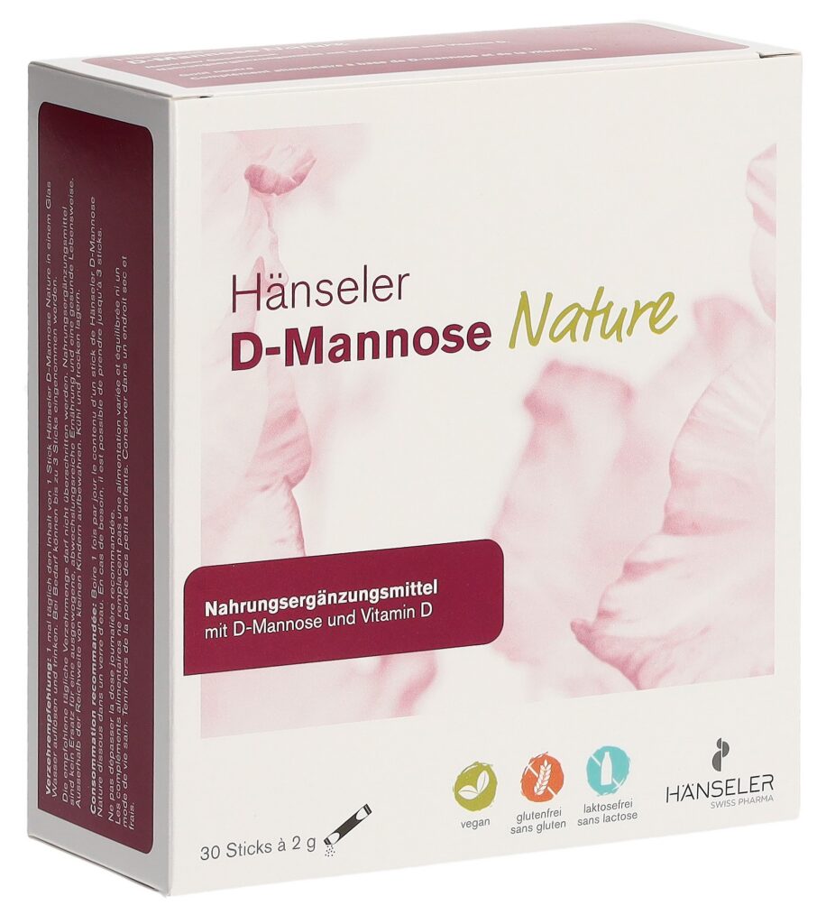 HÄNSELER D-Mannose Nature 30 stick 2 g