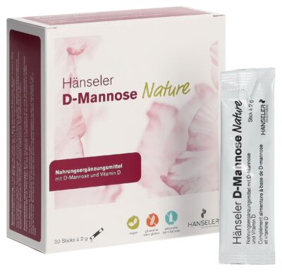 HÄNSELER D-Mannose Nature 30 stick 2 g