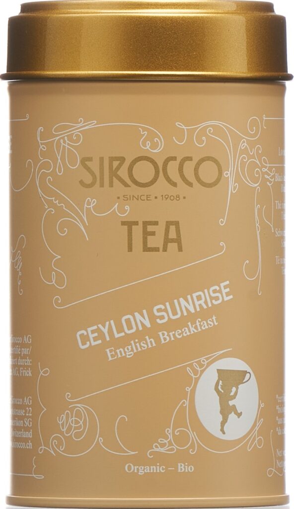 SIROCCO boîte thé medium Ceylon Sunrise 80 g