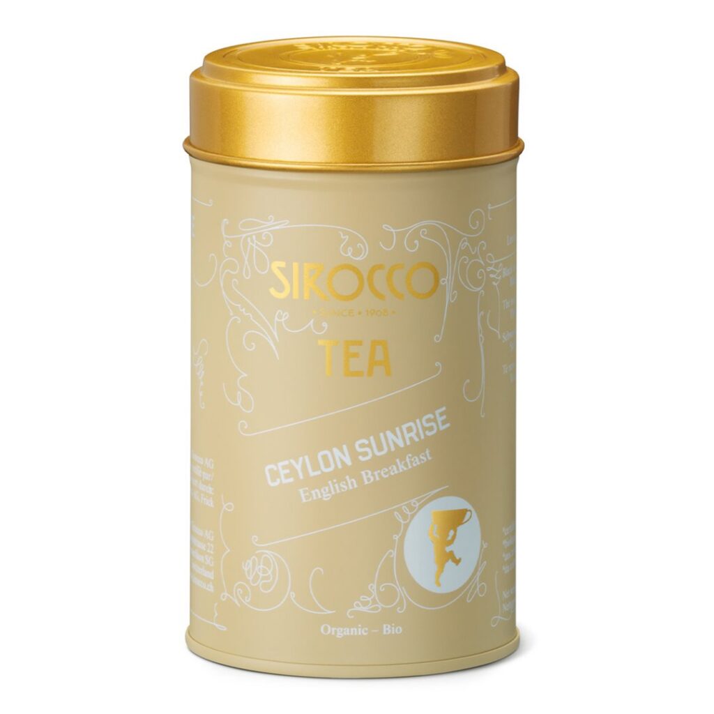 SIROCCO boîte thé medium Ceylon Sunrise 80 g