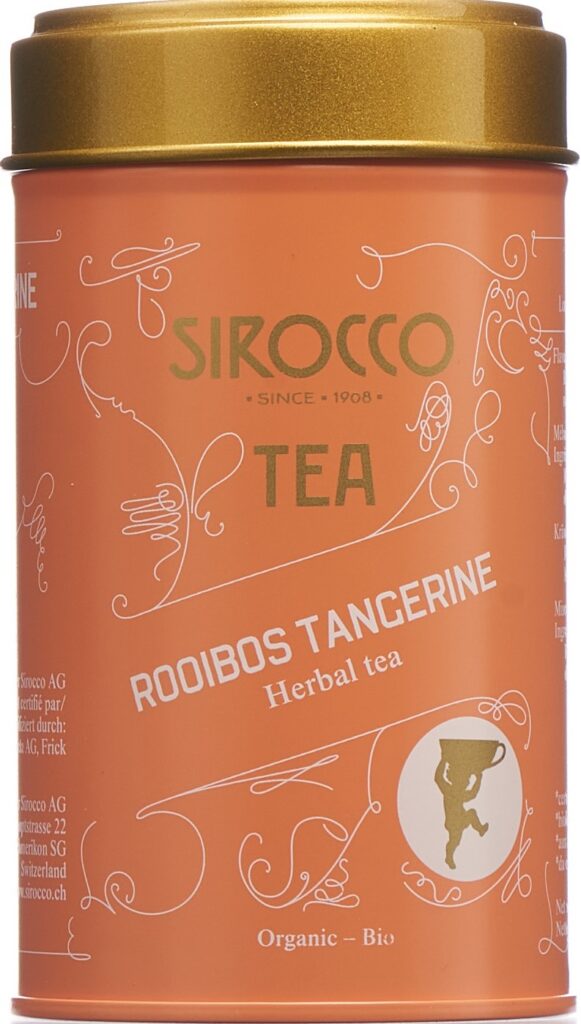 SIROCCO boîte thé medium Rooibos Tangerine 80 g