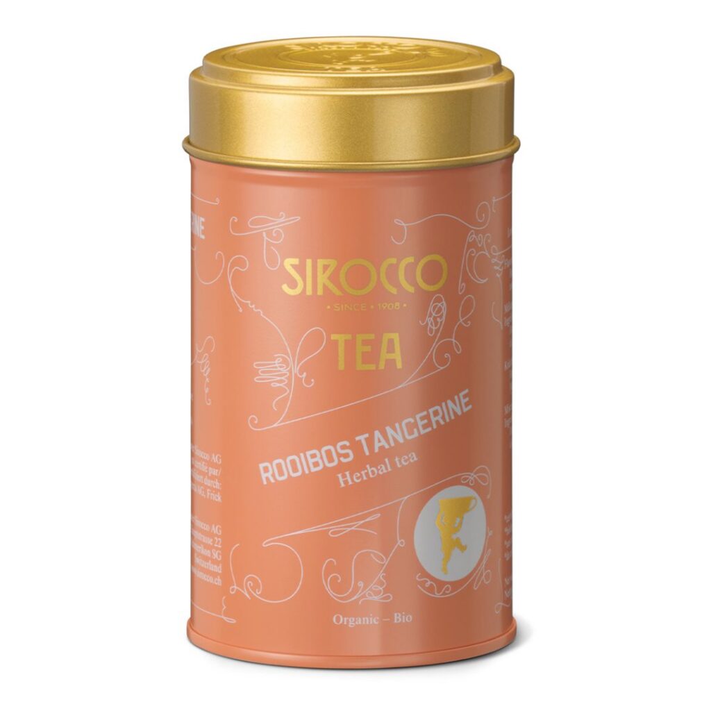 SIROCCO boîte thé medium Rooibos Tangerine 80 g