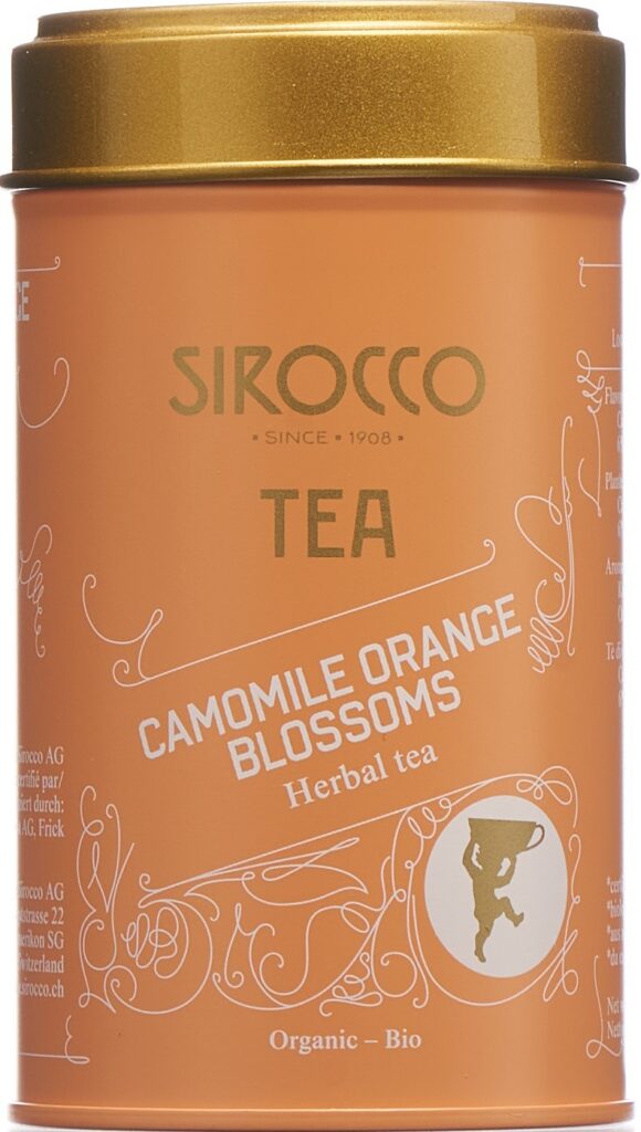 SIROCCO boîte thé medium Camom Oran Blossoms 35 g
