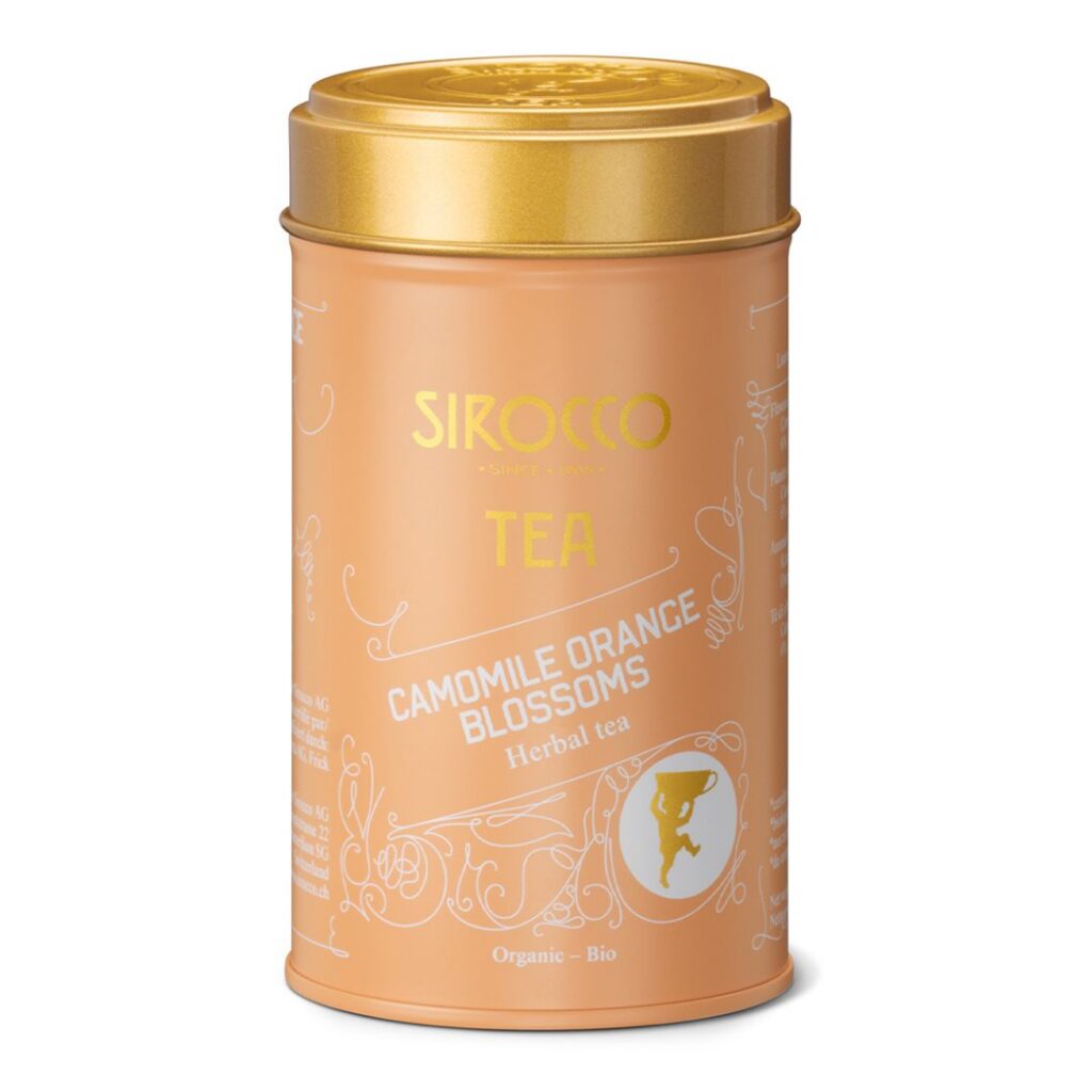 SIROCCO boîte thé medium Camom Oran Blossoms 35 g
