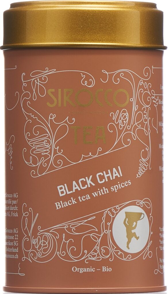 SIROCCO boîte thé medium Black Chai 120 g