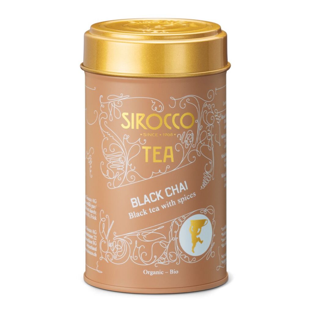 SIROCCO boîte thé medium Black Chai 120 g