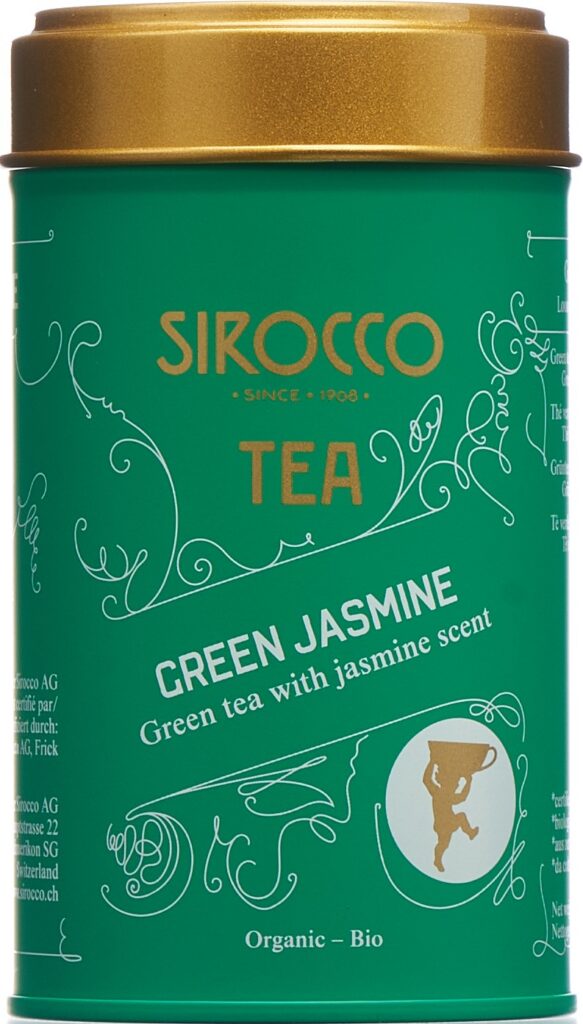 SIROCCO boîte thé medium Green Jasmine 80 g