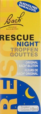 RESCUE Night gouttes sans alcool fl 10 ml