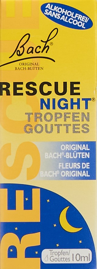 RESCUE Night gouttes sans alcool fl 10 ml