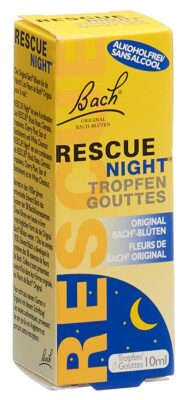 RESCUE Night gouttes sans alcool fl 10 ml