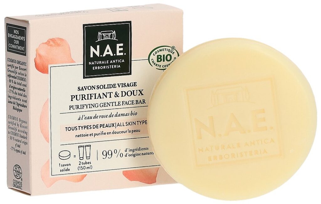 N.A.E. Solid Soap savon visage solide 78 g
