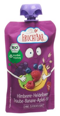 FRUCHTBAR purée fruits bio fram myrt rais ba 100 g