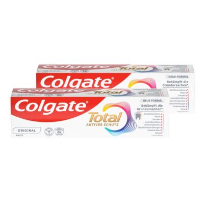 COLGATE TOTAL ORIGINAL dentifrice duo 2 x 75 ml