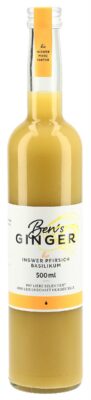 BEN'S GINGER conc ging-pêche-basilic bio 500 ml