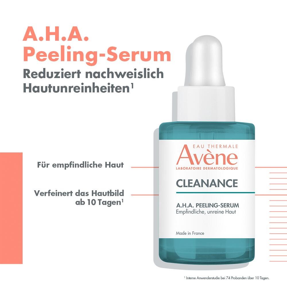AVENE Cleanance AHA sérum exfoliant tb 30 ml
