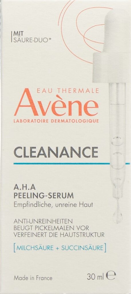 AVENE Cleanance AHA sérum exfoliant tb 30 ml