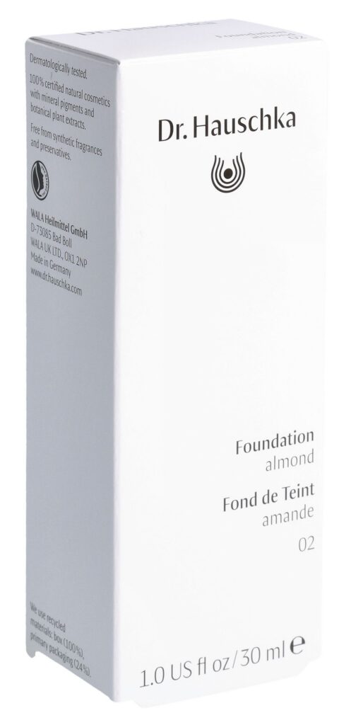 DR. HAUSCHKA fond de teint 02 amande 30 ml