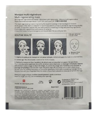 DECALYS masque alpha-régénérant 3 pce