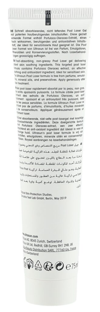 ULTRASUN Post Laser tb 75 ml