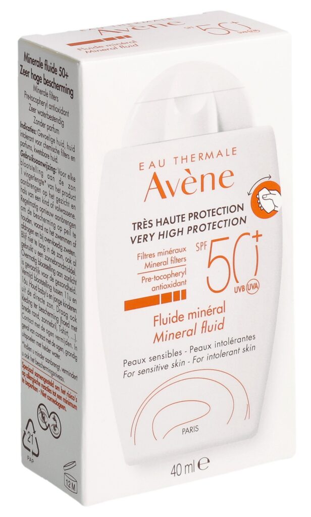AVENE SUN fluide solaire minéral SPF50+ (n) 40 ml