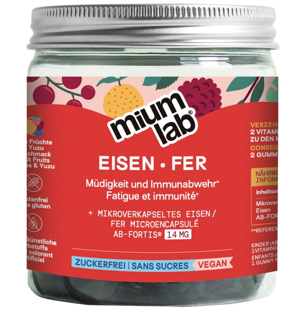MIUMLAB gummies fer bte 42 pce