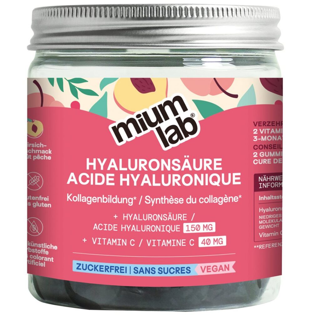 MIUMLAB gummies acide hyaluronique bte 42 pce