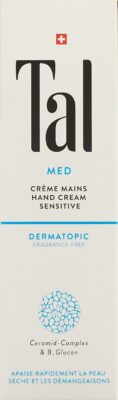 TAL Med crème mains dermatopic tb 75 ml
