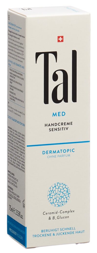 TAL Med crème mains dermatopic tb 75 ml