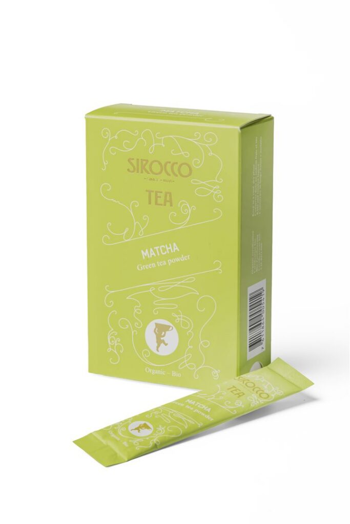 SIROCCO matcha bio sach 15 pce