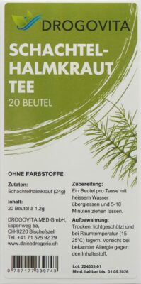 DROGOVITA tisane de prêle sach 20 pce