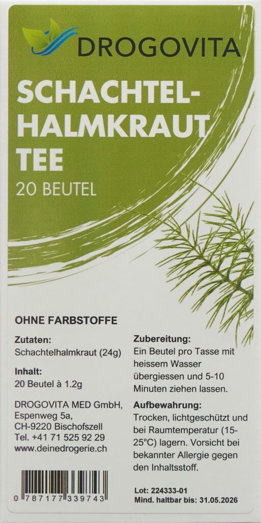 DROGOVITA tisane de prêle sach 20 pce