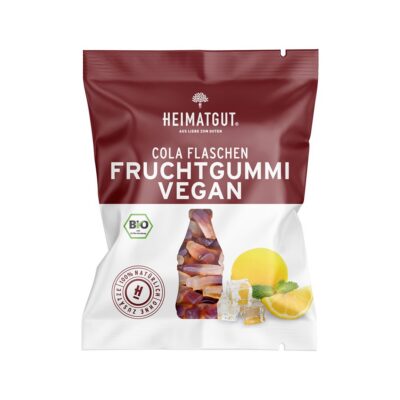 HEIMATGUT gommes aux fruits cola sach 100 g