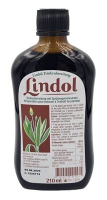 LINDOL plantain fl 210 ml