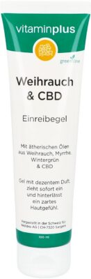 VITAMINPLUS Weihrauch & CBD gel tb 100 ml