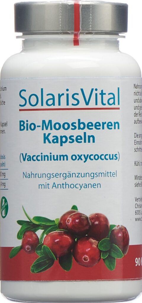 SOLARISVITAL Jus conc canneber caps bio bte 90 pce