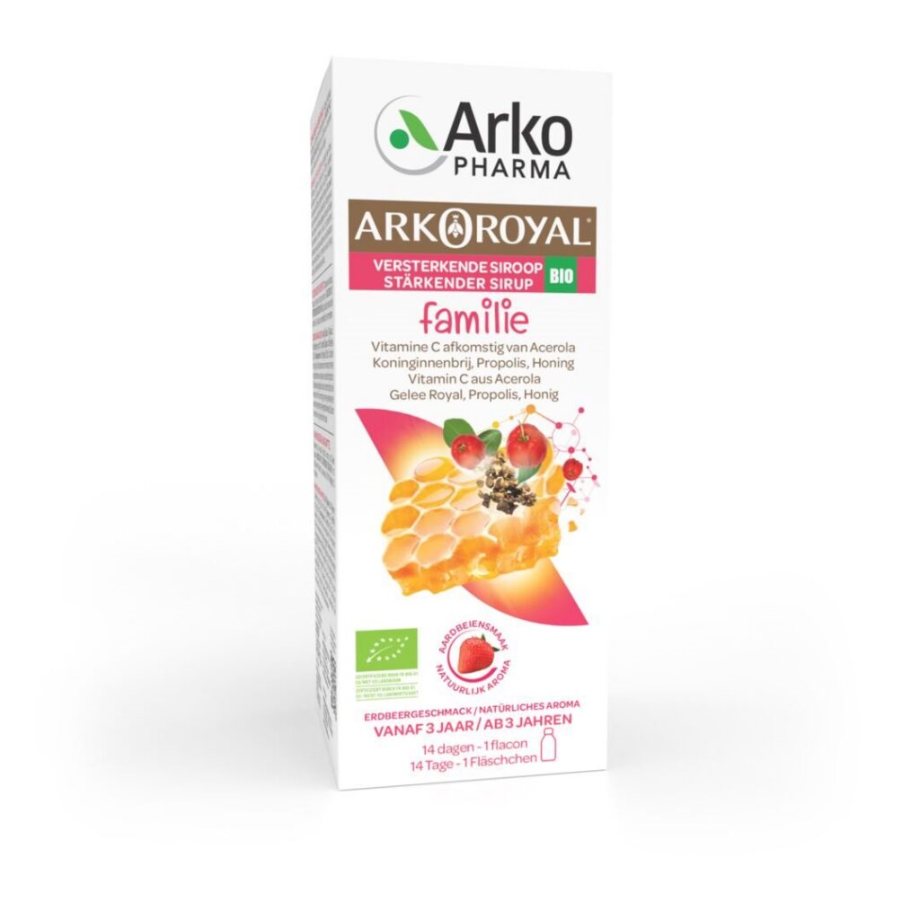 ARKOROYAL sirop fortifiant junior bio fl 140 ml