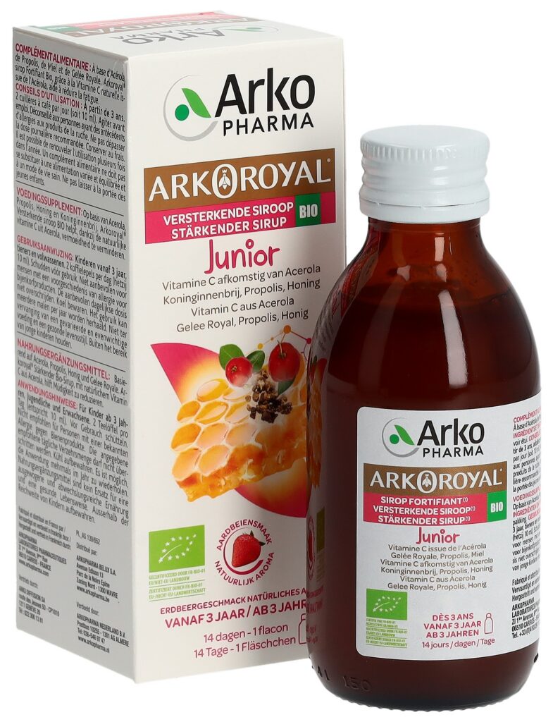 ARKOROYAL sirop fortifiant junior bio fl 140 ml