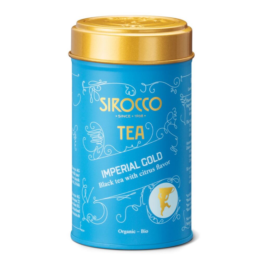 SIROCCO boîte thé medium Imperial Gold bte 80 g