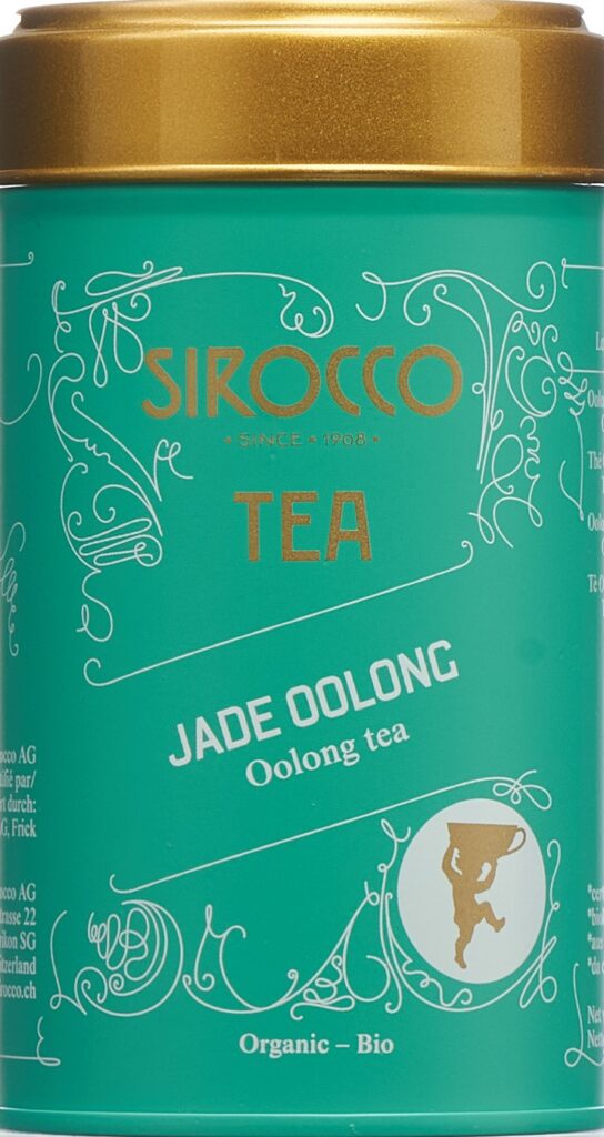 SIROCCO boîte thé medium Jade Oolong bte 120 g
