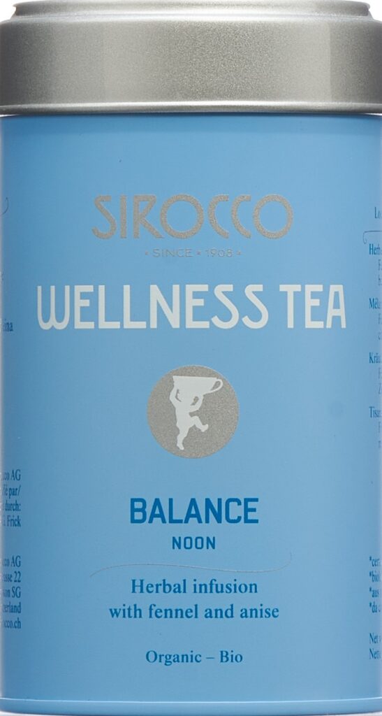 SIROCCO boîte thé medium Well Tea Balan bte 120 g