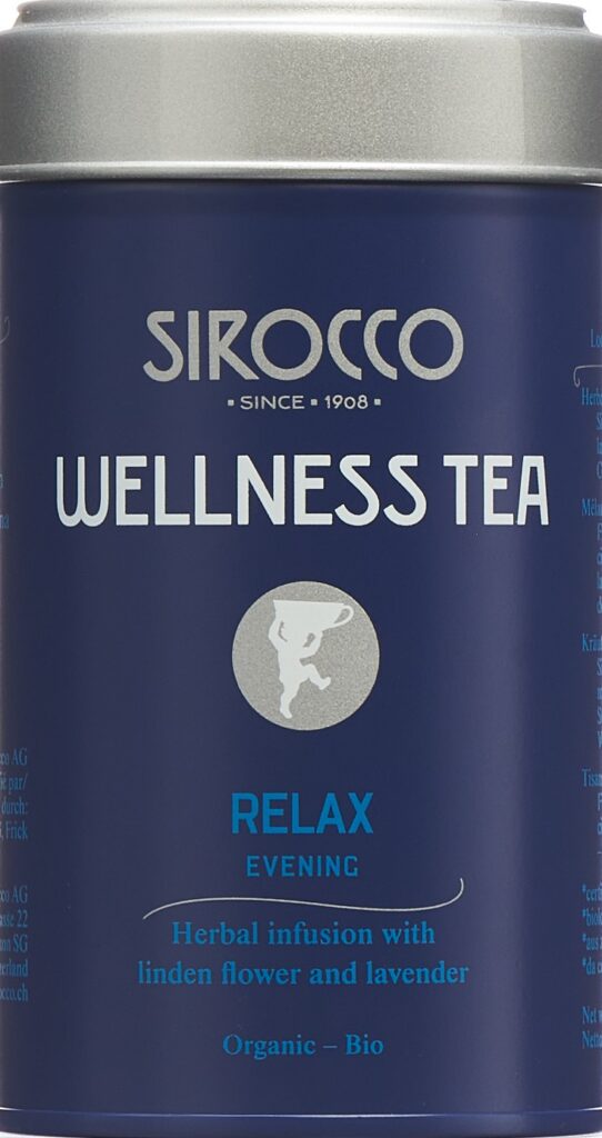 SIROCCO boîte thé medium Well Tea Relax bte 35 g