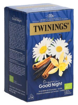 TWININGS Bonne Nuit bio (n) 20 sach 1.7 g